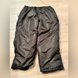 Arctic men’s snow pants 2XL with multiple pockets BLACK